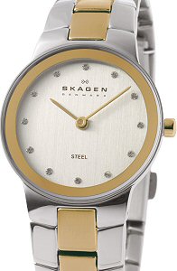 Ladies 2-Tone 430ssgx - Skagen Steel wrist watch