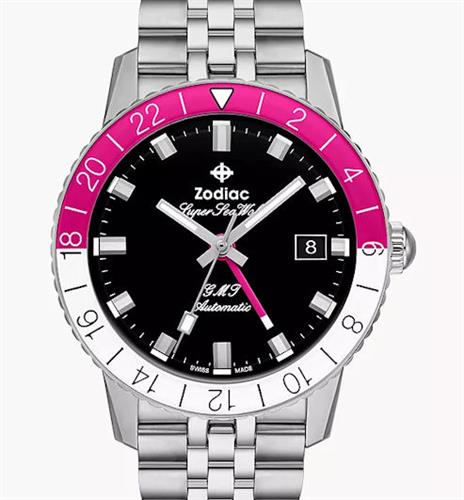 Zodiac ZO9295 Super Sea Wolf Compression Diver Automatic Pineapple Dream |  Watches.com